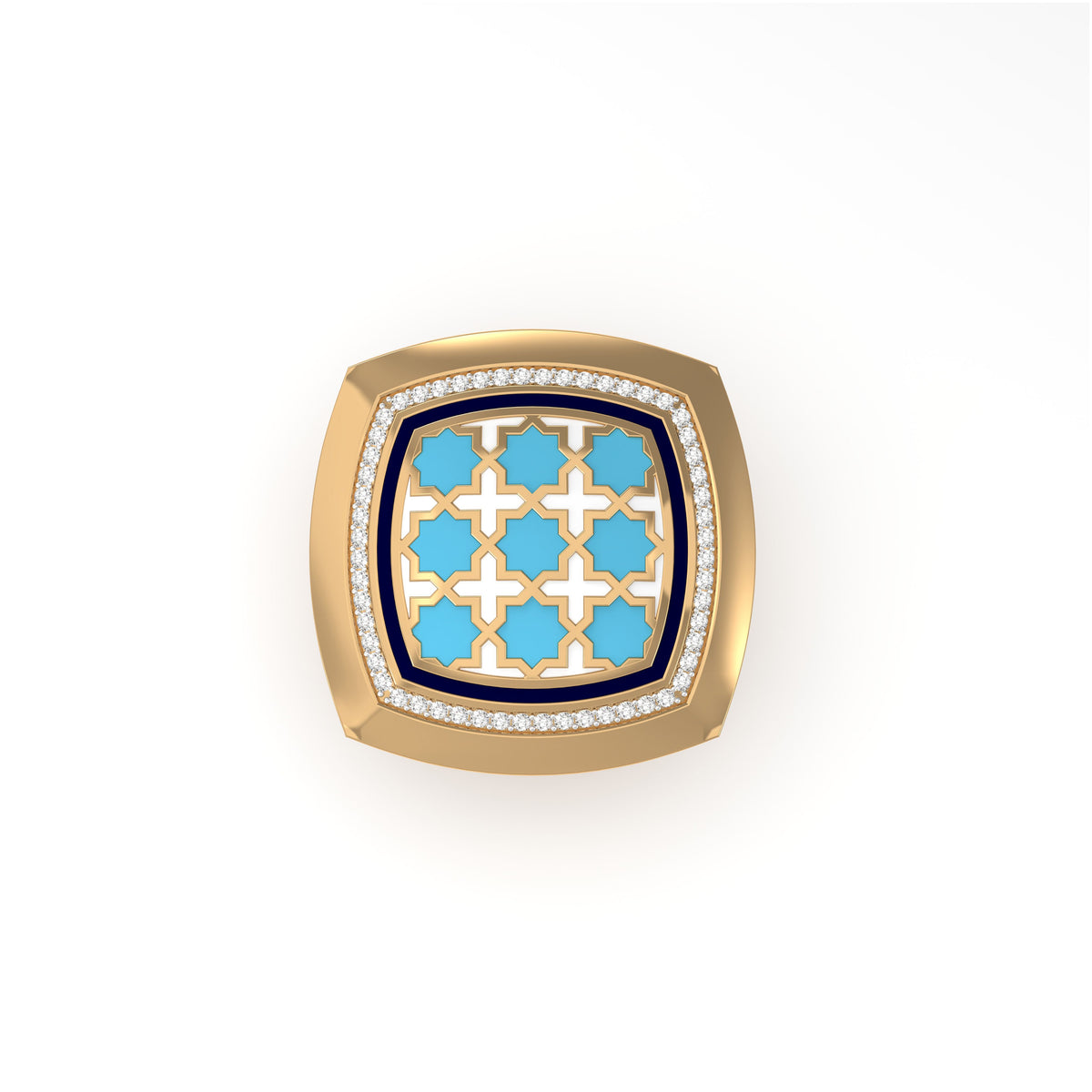 #Pattern & Color_moroccan zellij skyblue