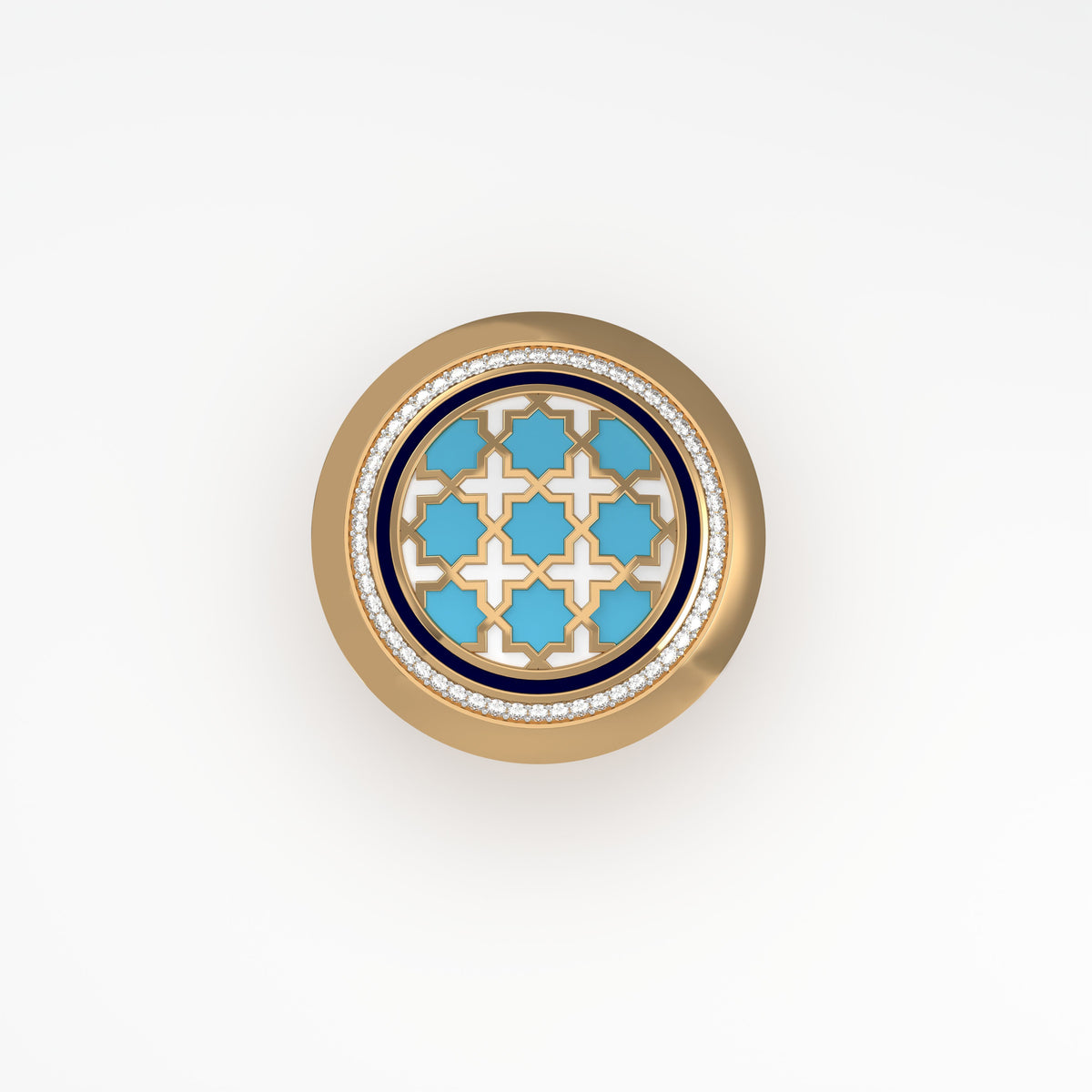 #Pattern & Color_moroccan zellij skyblue