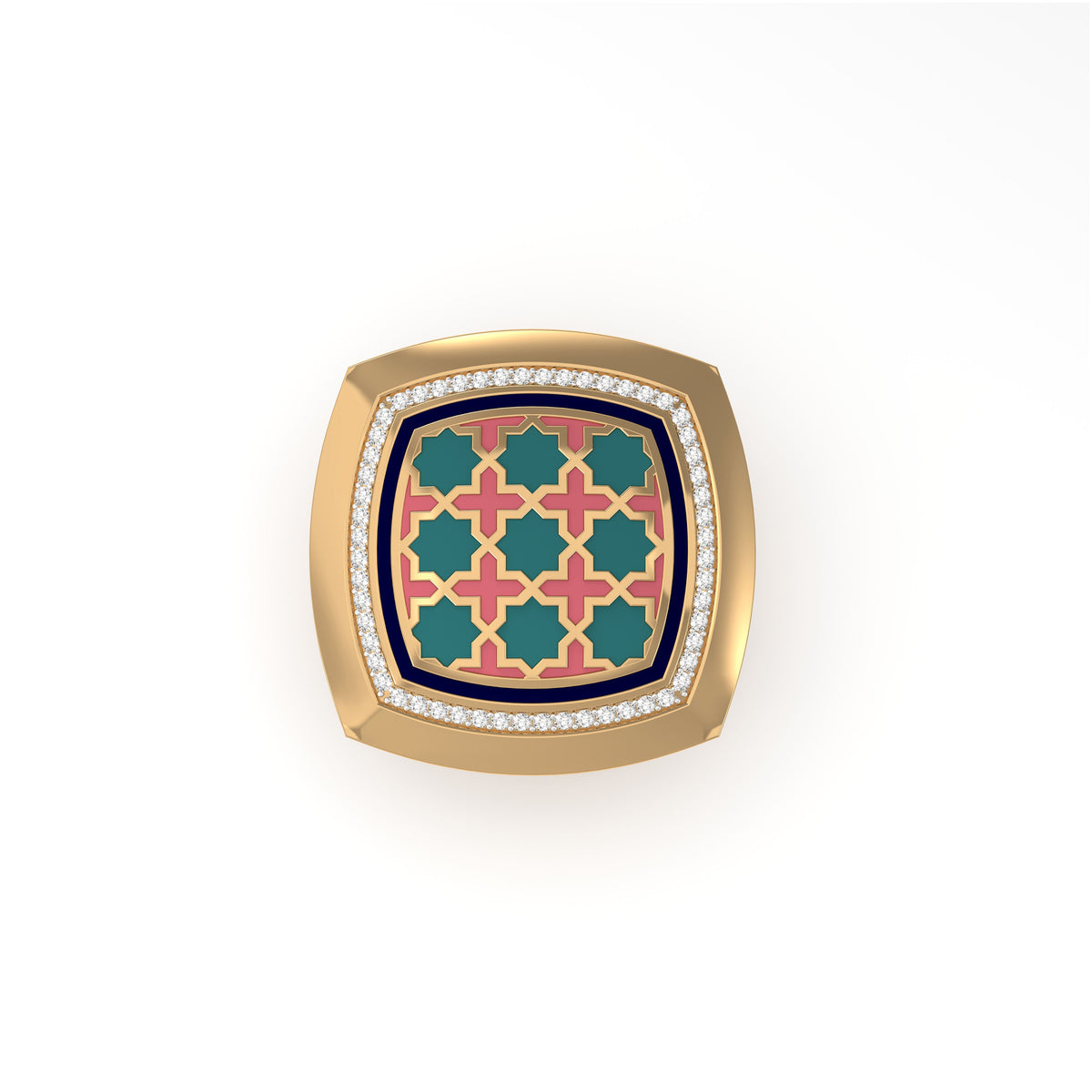 #Pattern & Color_Moroccan Zellij Pastel Turquoise