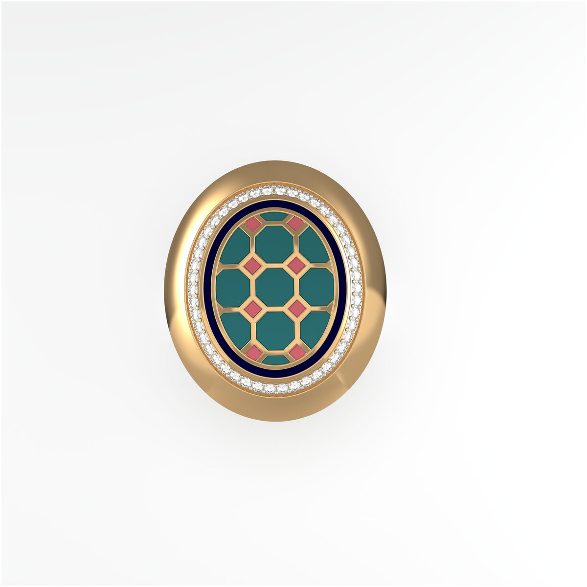 #Pattern & Color_Turkish Tessellation Pastel Turquoise