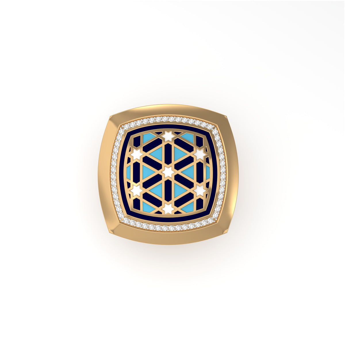 #Pattern & Color_Persian Girih Skyblue