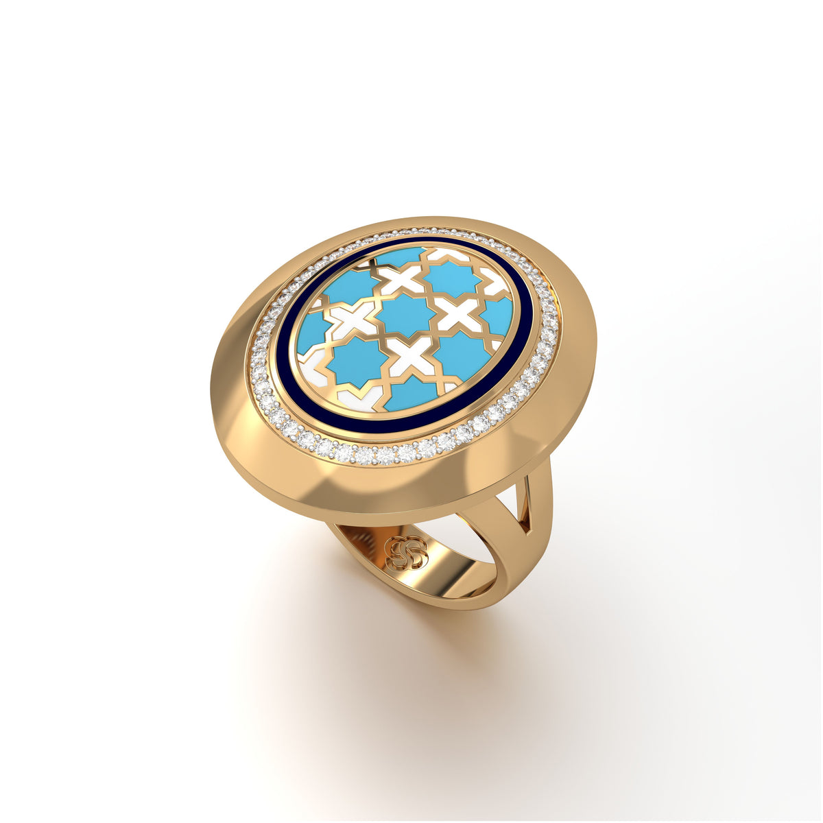 #Pattern & Color_moroccan zellij skyblue