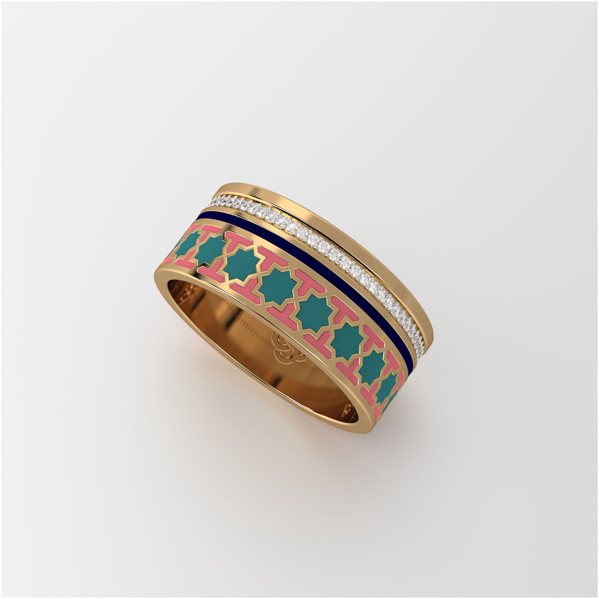 #Pattern & Color_Moroccan Zellij Pastel Turquoise