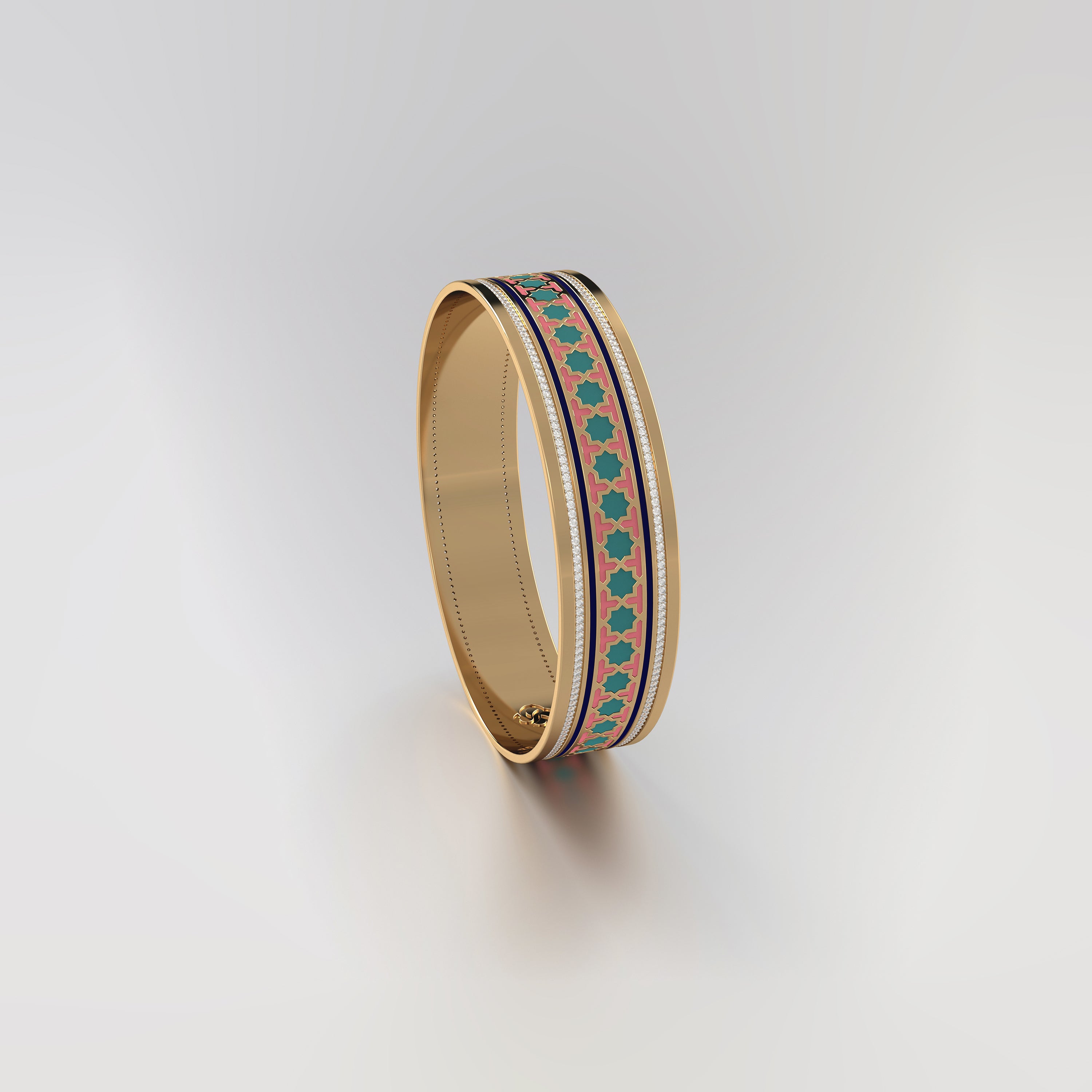 #Pattern & Color_Moroccan Zellij Pastel Turquoise