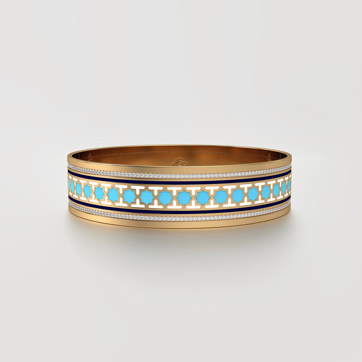 #Pattern & Color_moroccan zellij skyblue