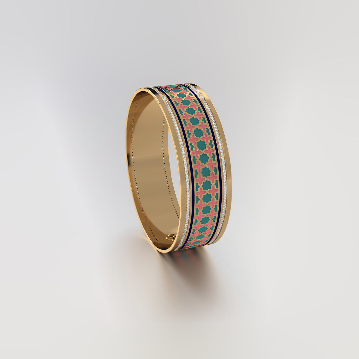 #Pattern & Color_Moroccan Zellij Pastel Turquoise