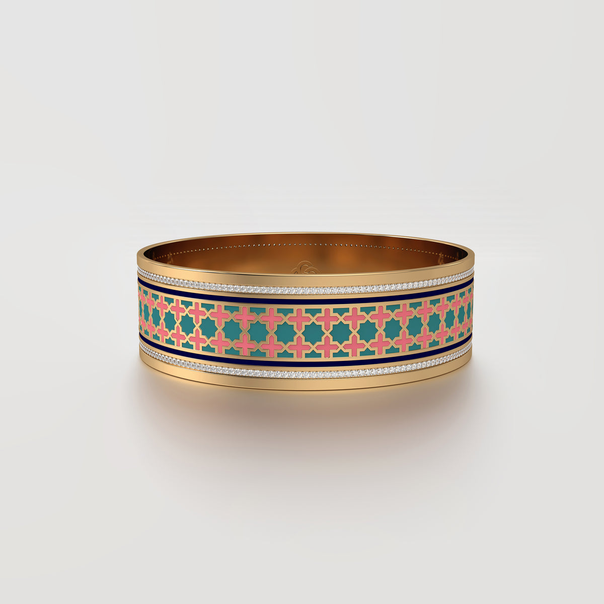 #Pattern & Color_Moroccan Zellij Pastel Turquoise