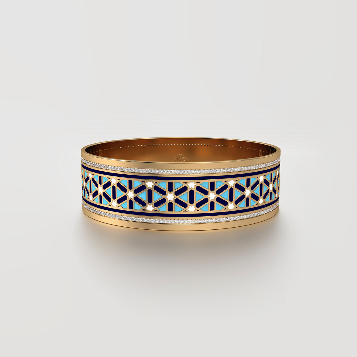 #Pattern & Color_Persian Girih Skyblue