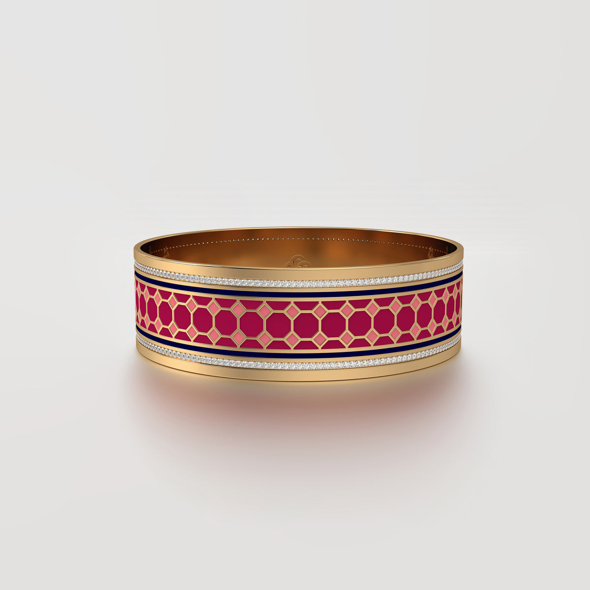 #Pattern & Color_Turkish Tessellation Cardinal Red