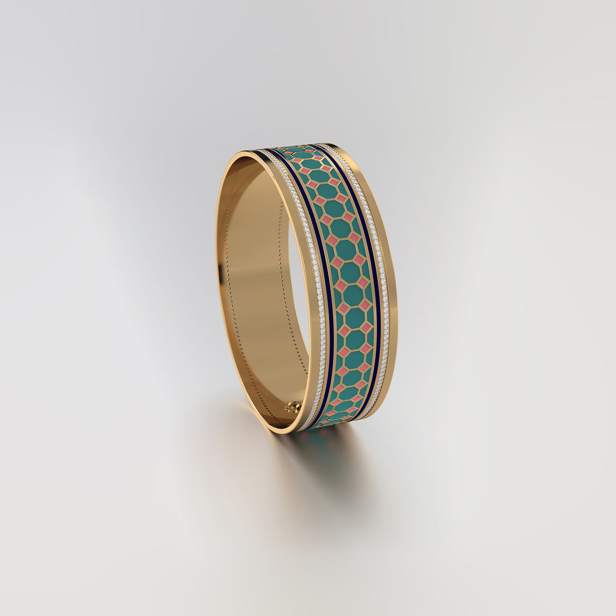 #Pattern & Color_Turkish Tessellation Pastel Turquoise