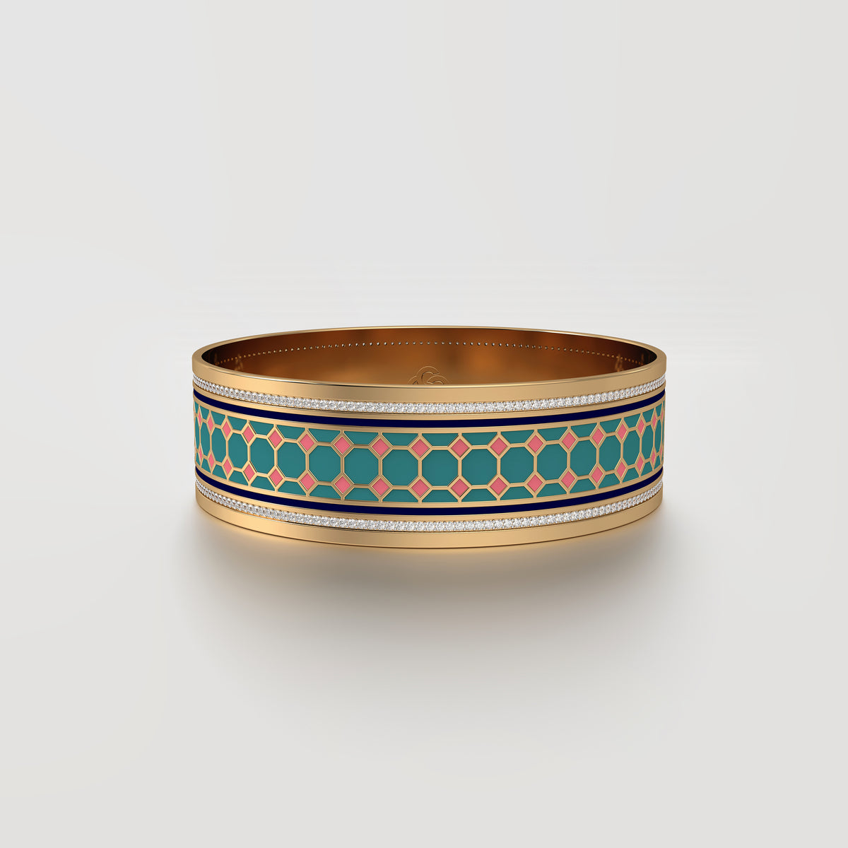 #Pattern & Color_Turkish Tessellation Pastel Turquoise
