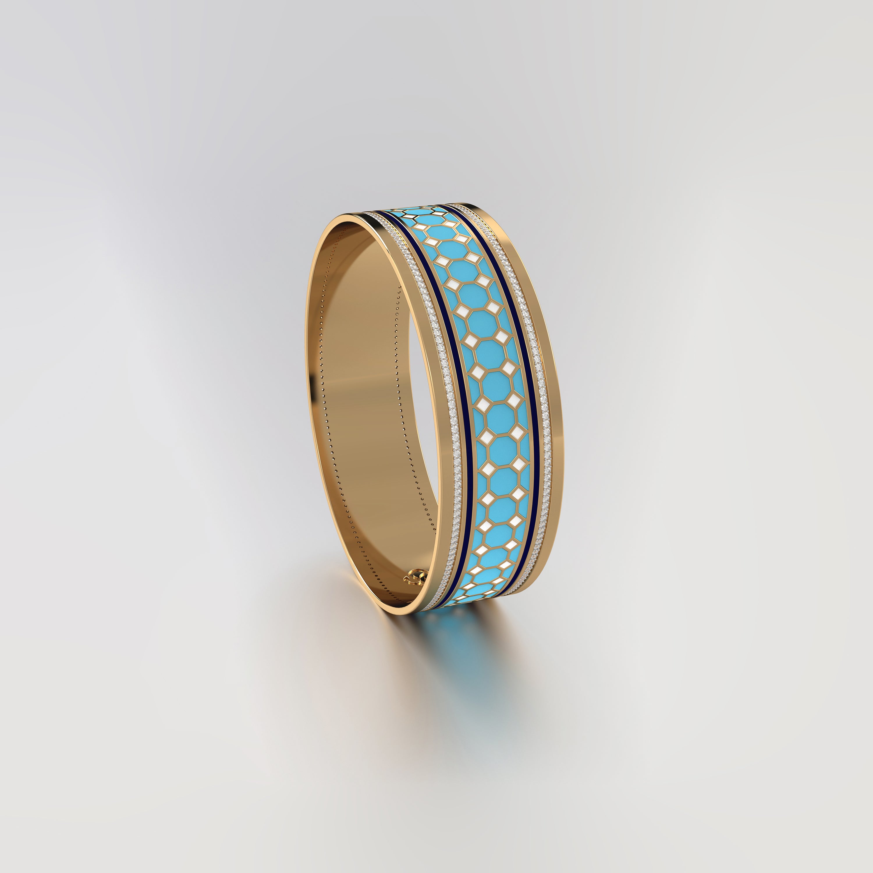 #Pattern & Color_Turkish Tessellation Skyblue