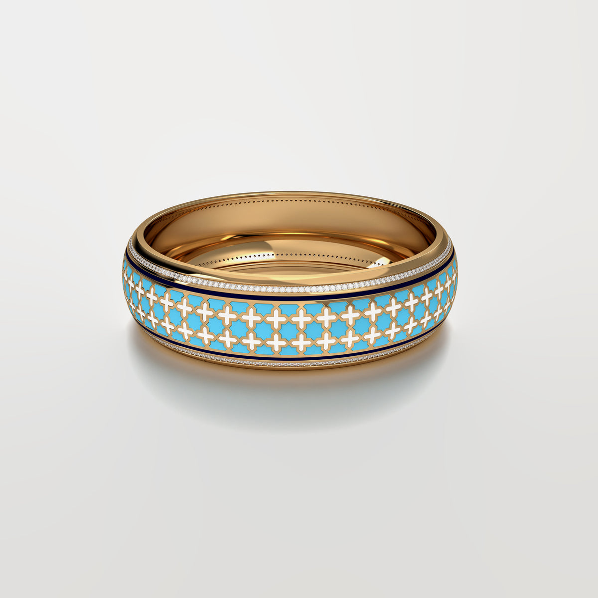 #Pattern & Color_moroccan zellij skyblue