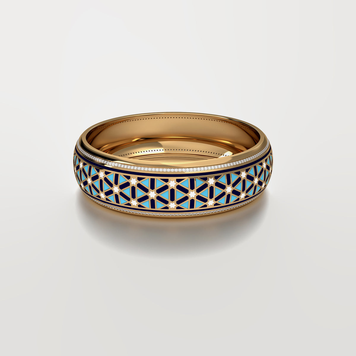 #Pattern & Color_Persian Girih Skyblue