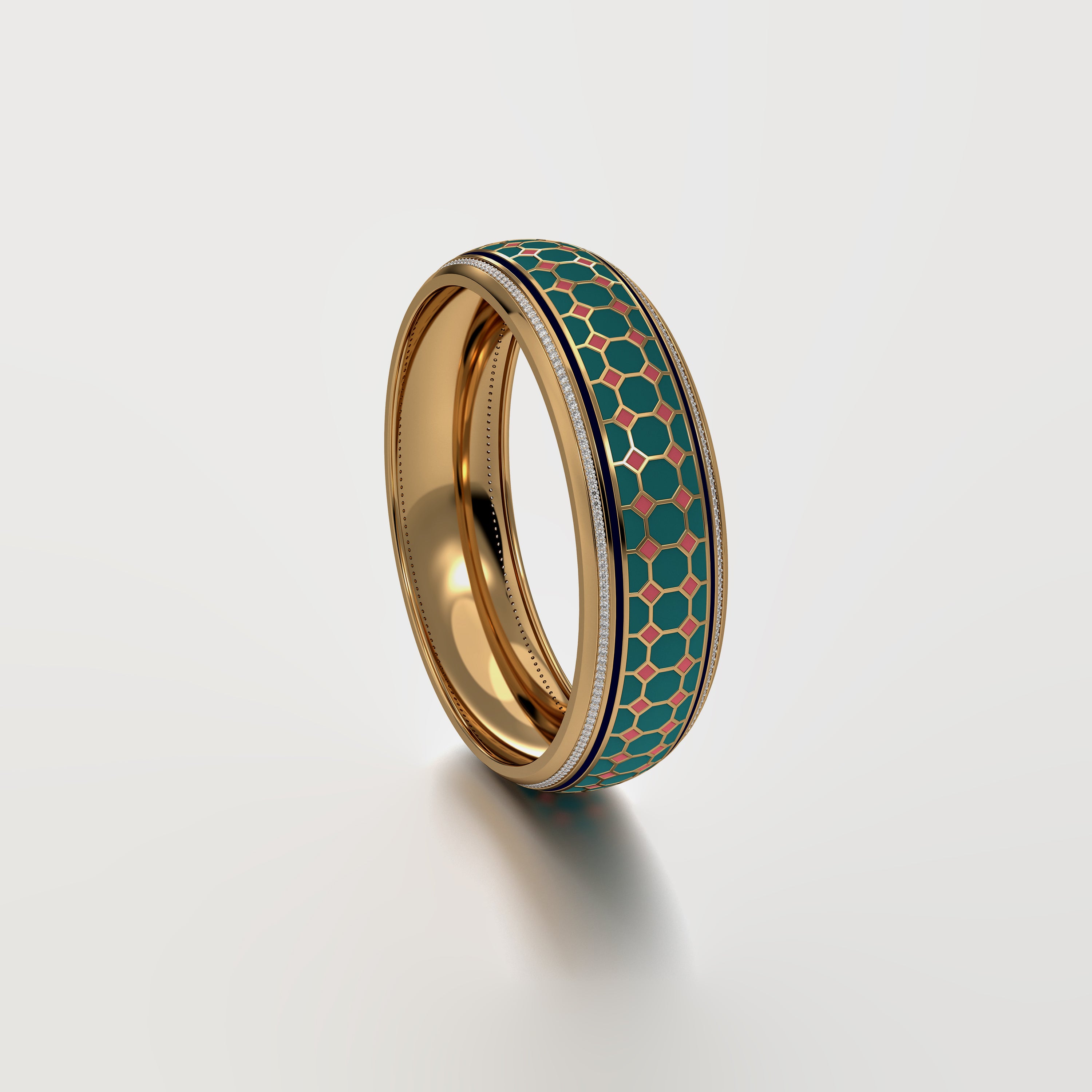 #Pattern & Color_Turkish Tessellation Pastel Turquoise