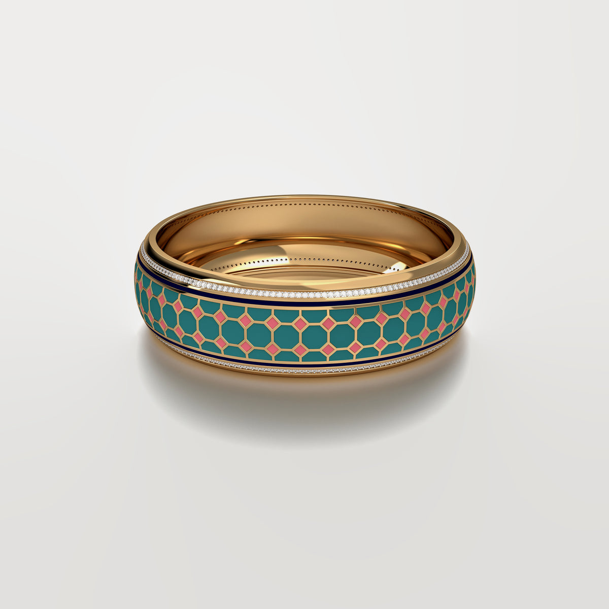 #Pattern & Color_Turkish Tessellation Pastel Turquoise