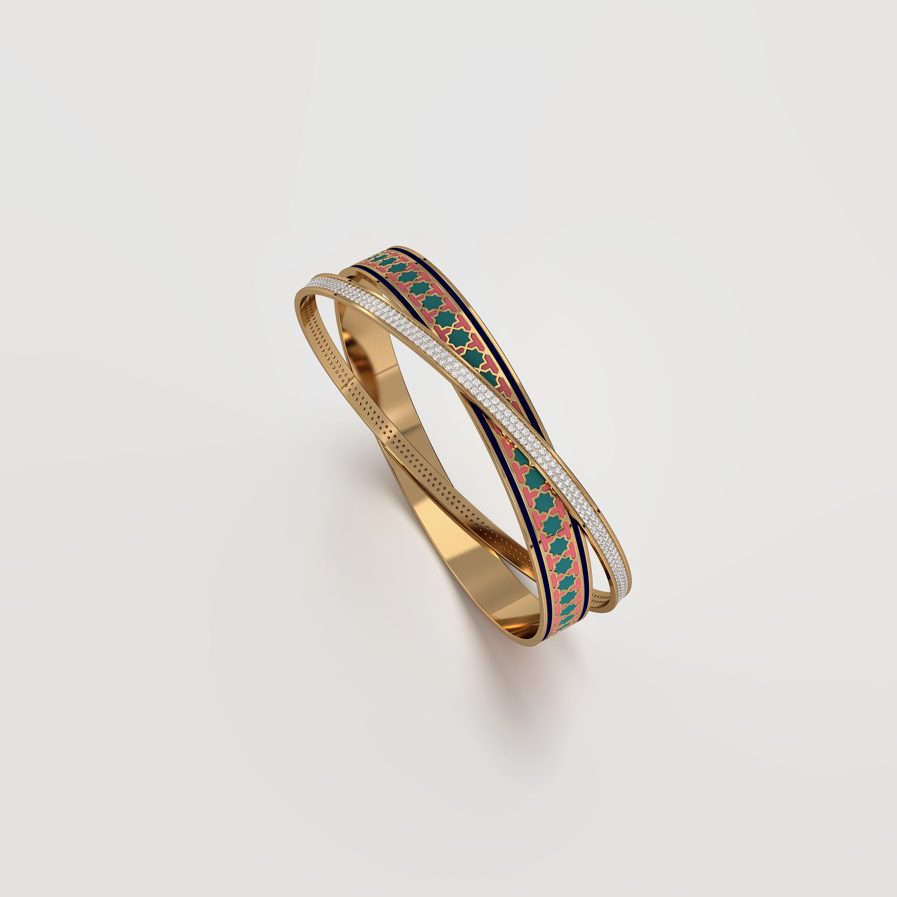 #Pattern & Color_Moroccan Zellij Pastel Turquoise