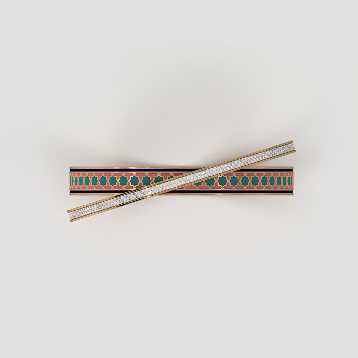 #Pattern & Color_Moroccan Zellij Pastel Turquoise