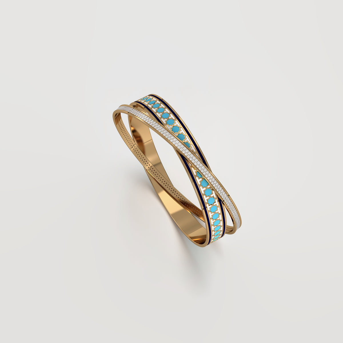 #Pattern & Color_moroccan zellij skyblue