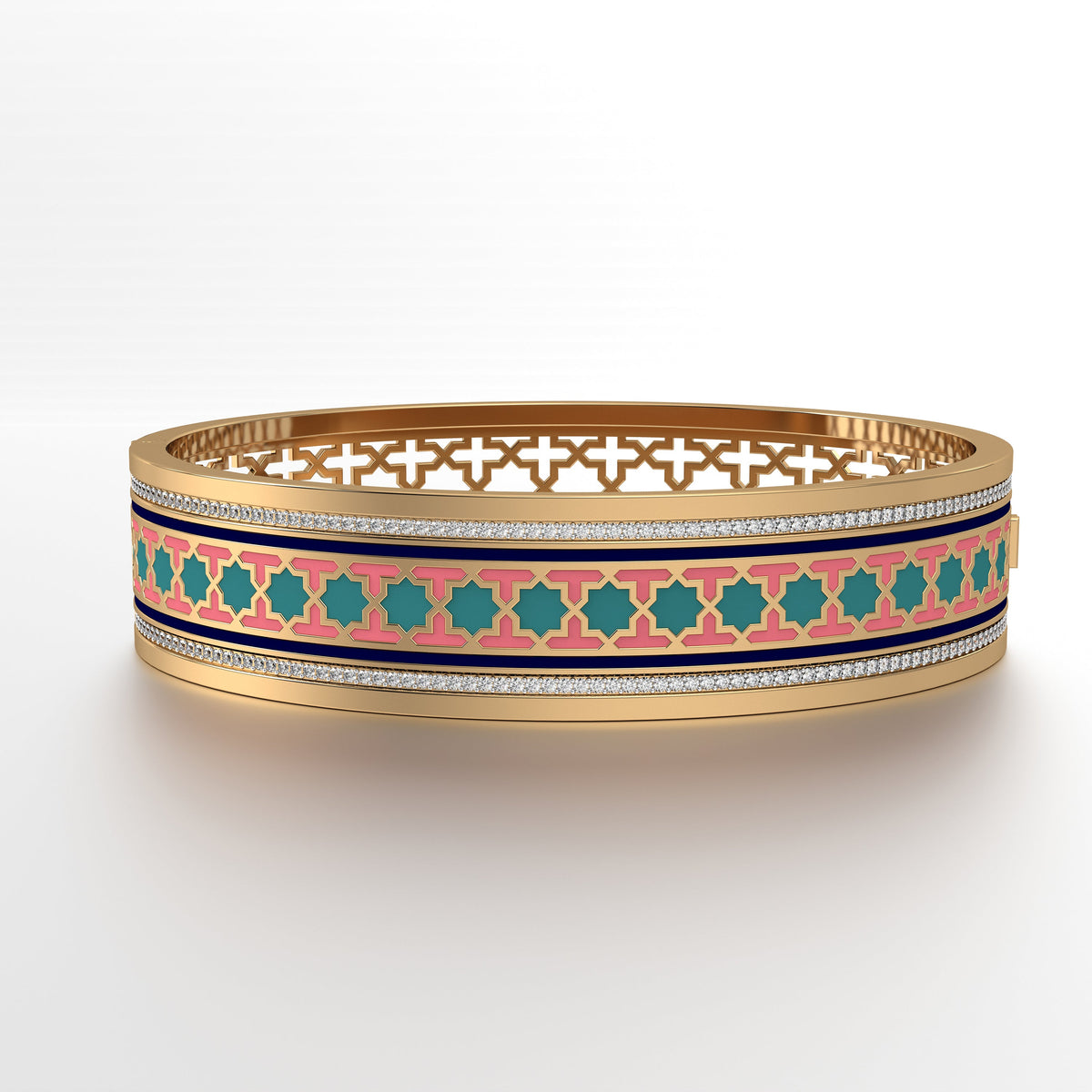 #Pattern & Color_Moroccan Zellij Pastel Turquoise