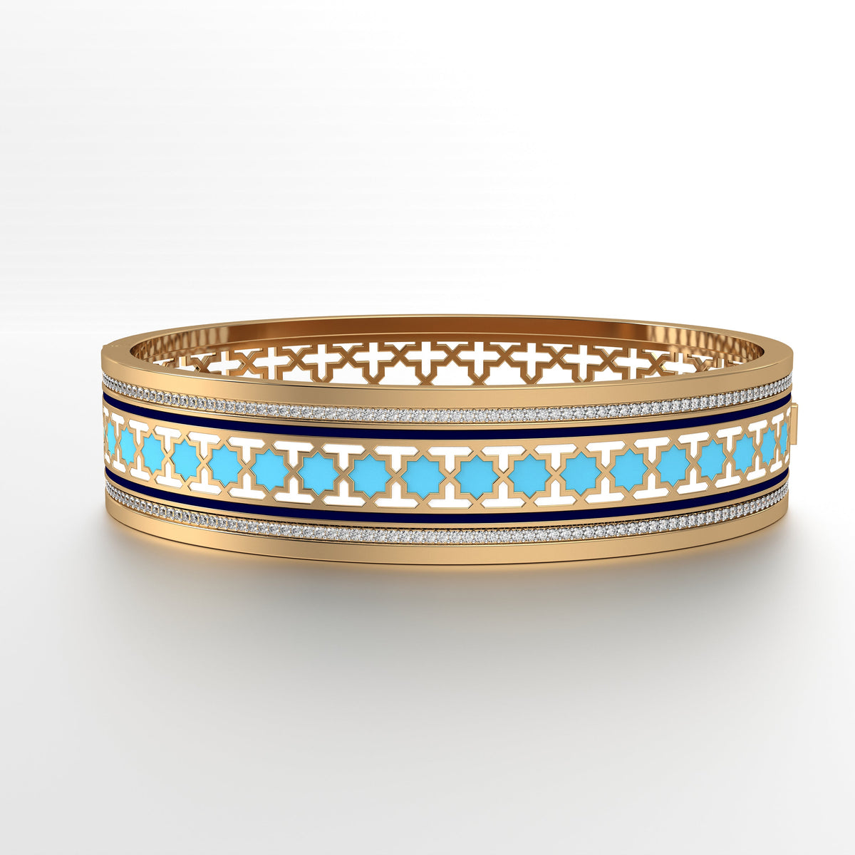 #Pattern & Color_moroccan zellij skyblue