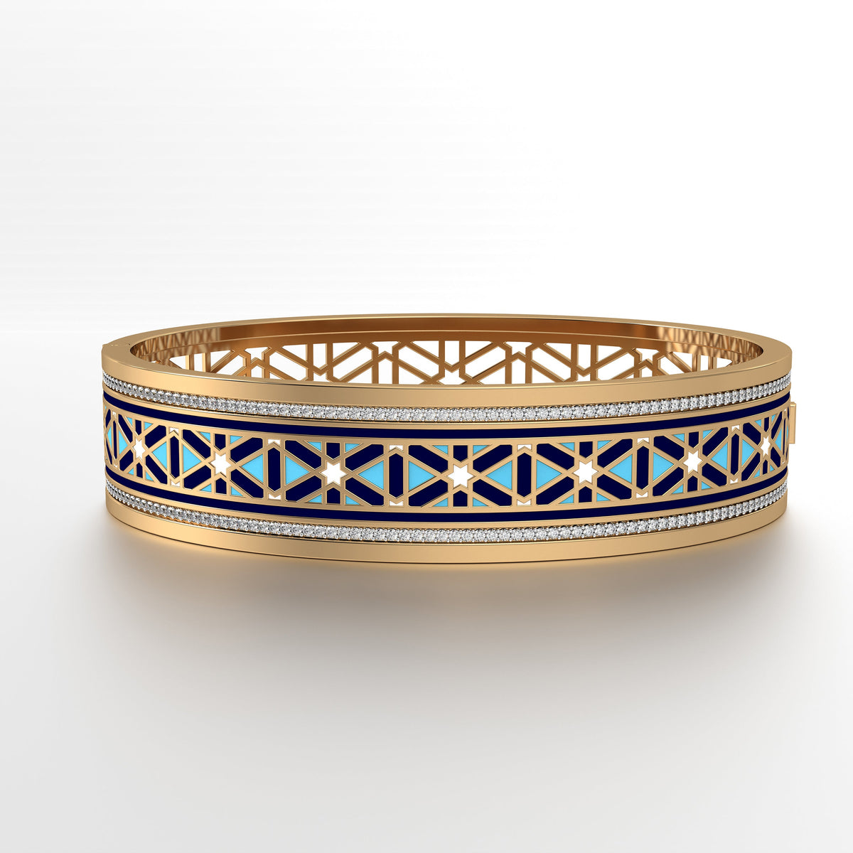 #Pattern & Color_Persian Girih Skyblue