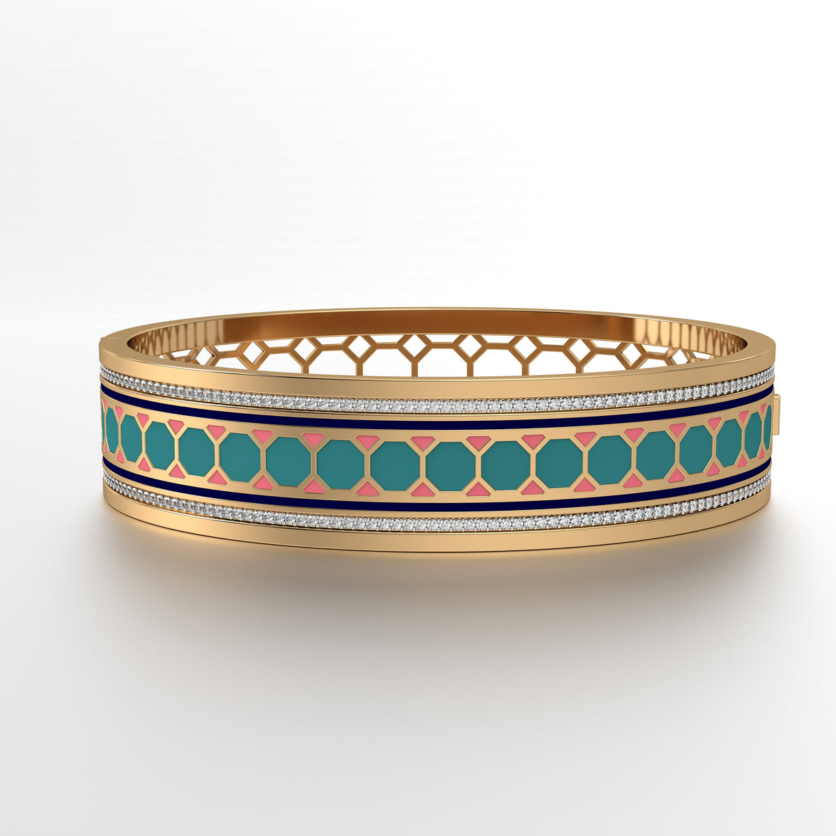 #Pattern & Color_Turkish Tessellation Pastel Turquoise