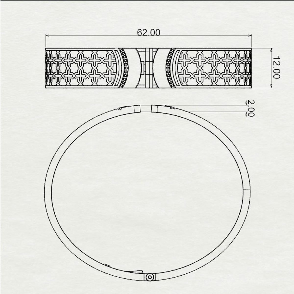Naaz double End Bracelet Medium