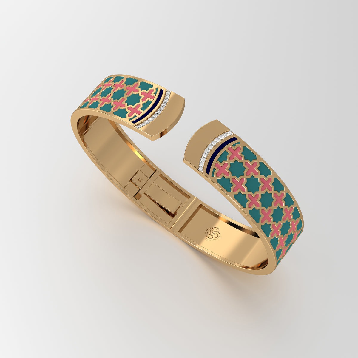 #Pattern & Color_Moroccan Zellij Pastel Turquoise