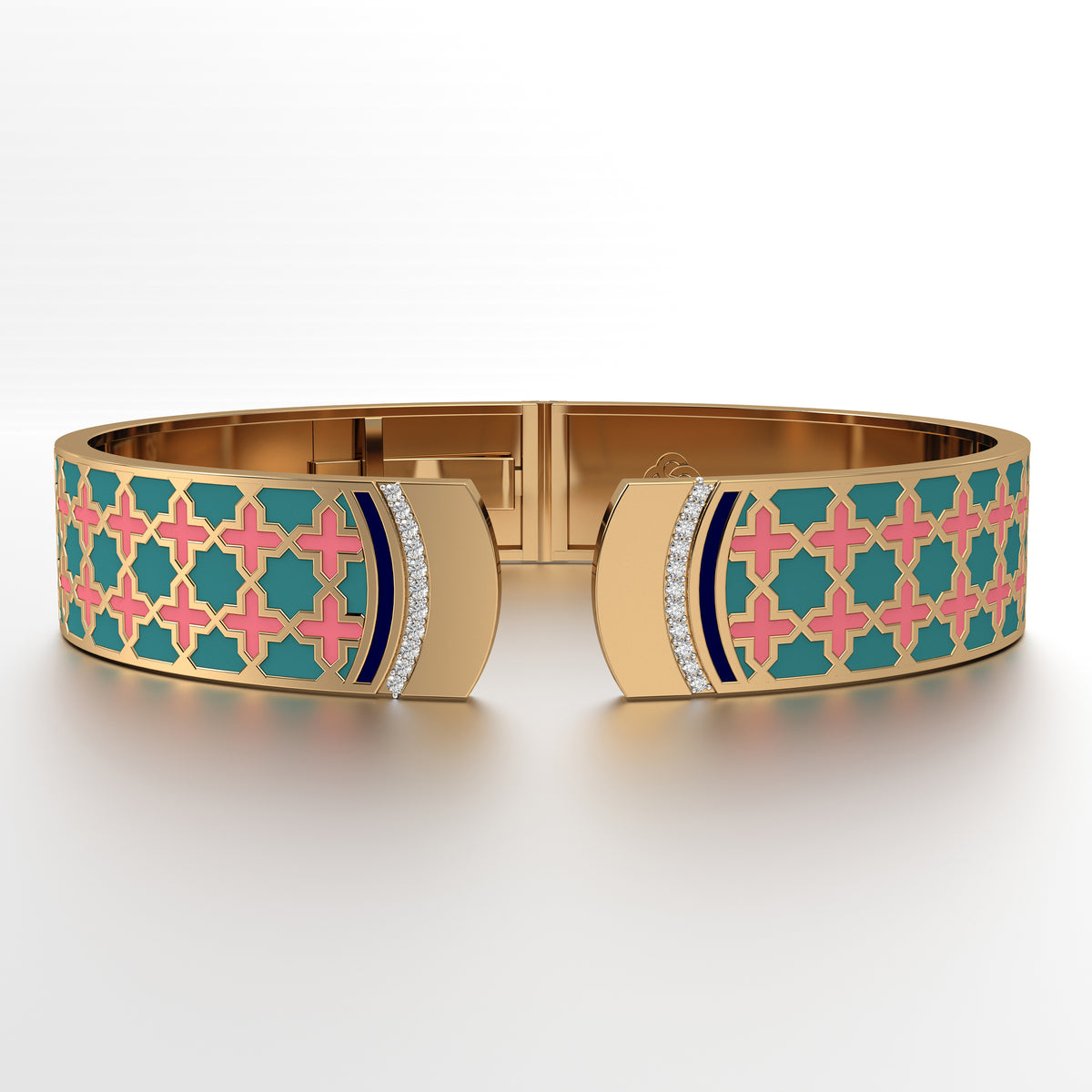 #Pattern & Color_Moroccan Zellij Pastel Turquoise