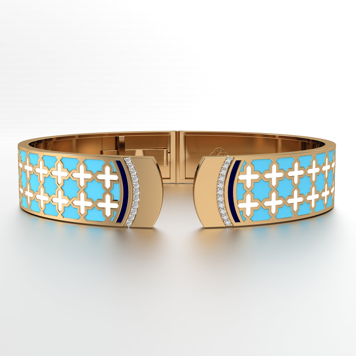 #Pattern & Color_moroccan zellij skyblue