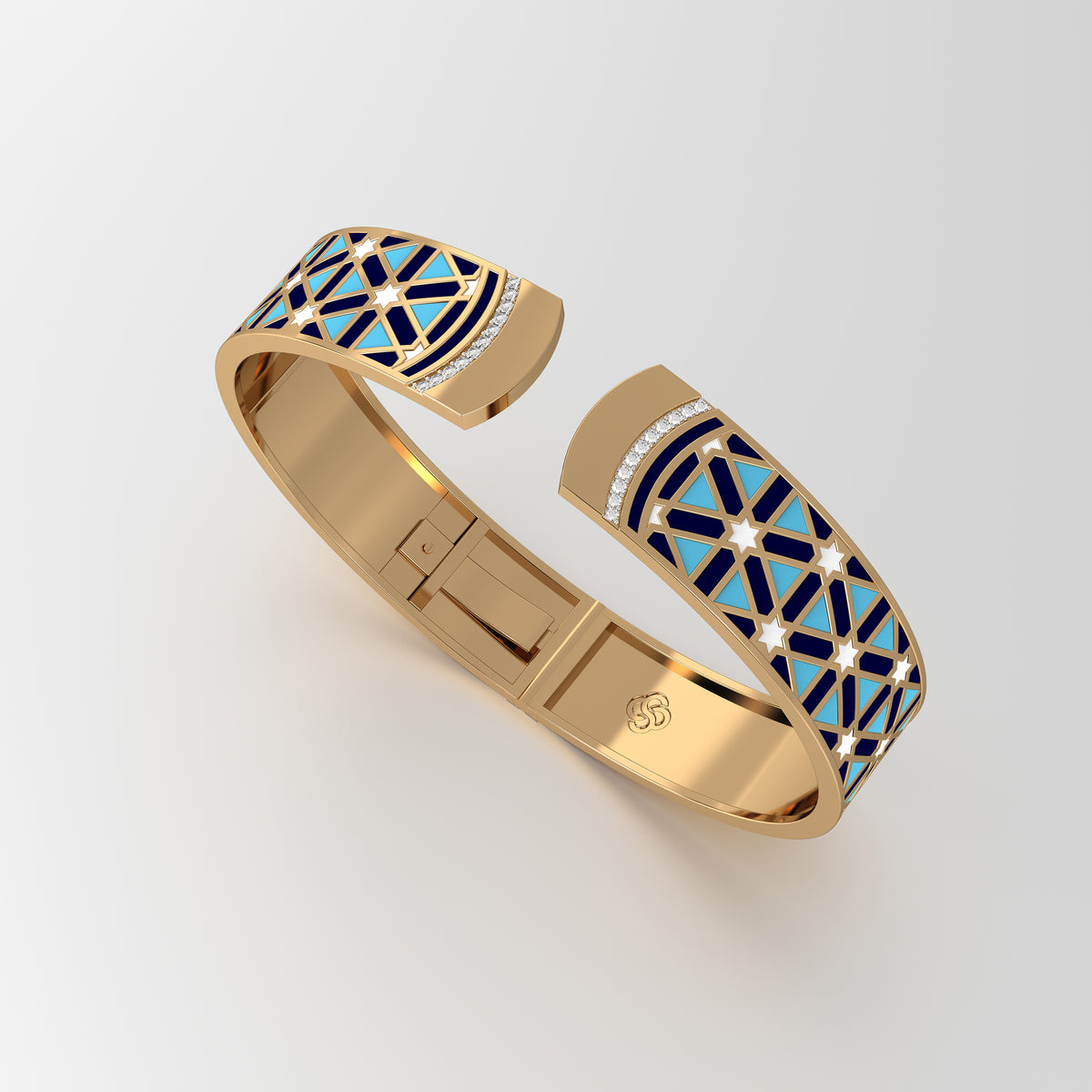 #Pattern & Color_Persian Girih Skyblue