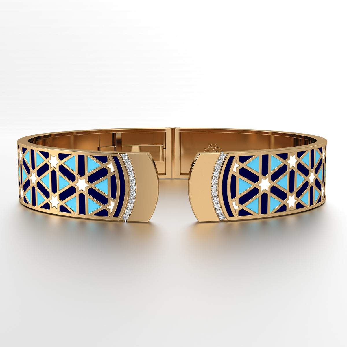 #Pattern & Color_Persian Girih Skyblue