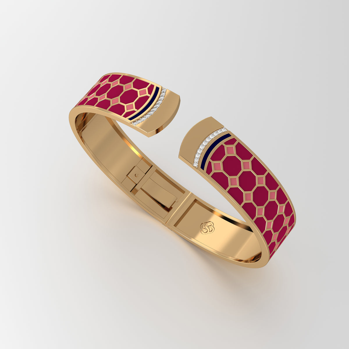 #Pattern & Color_Turkish Tessellation Cardinal Red