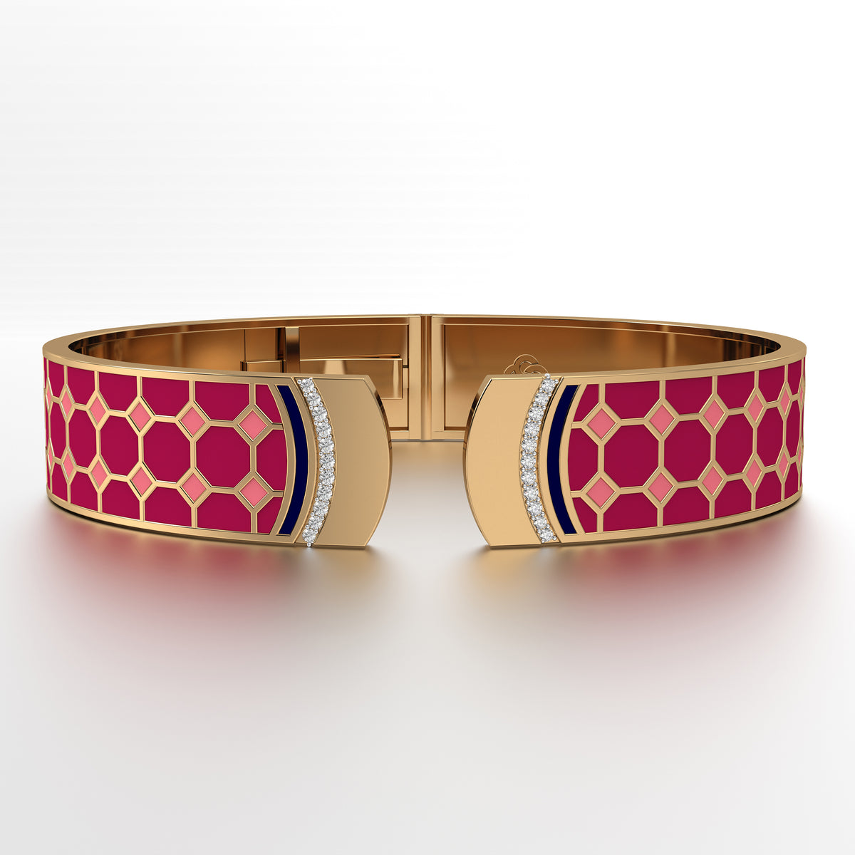#Pattern & Color_Turkish Tessellation Cardinal Red