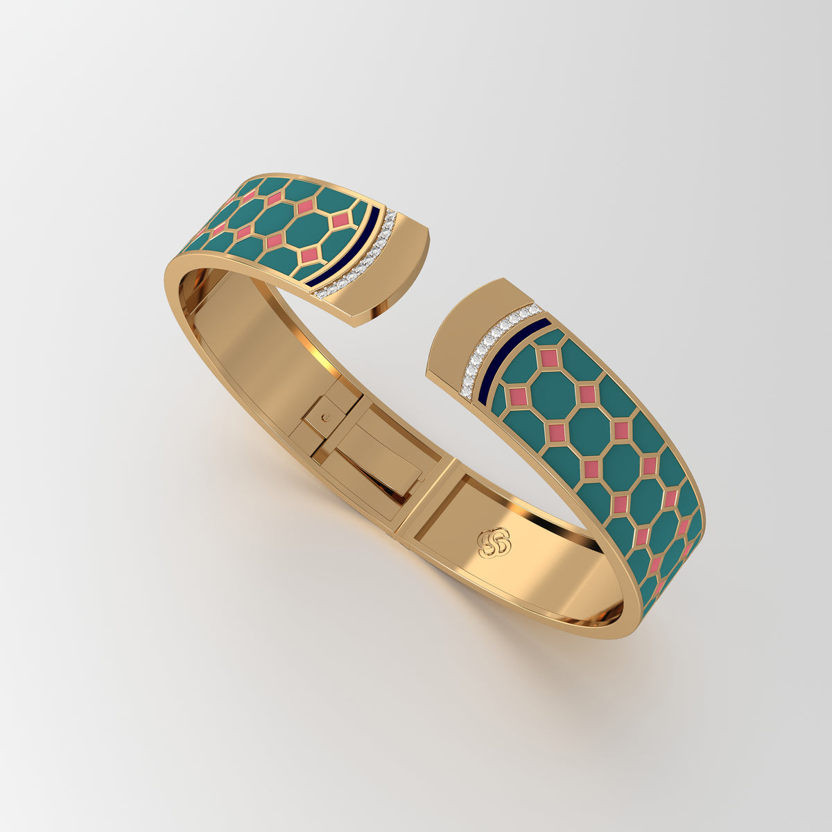 #Pattern & Color_Turkish Tessellation Pastel Turquoise