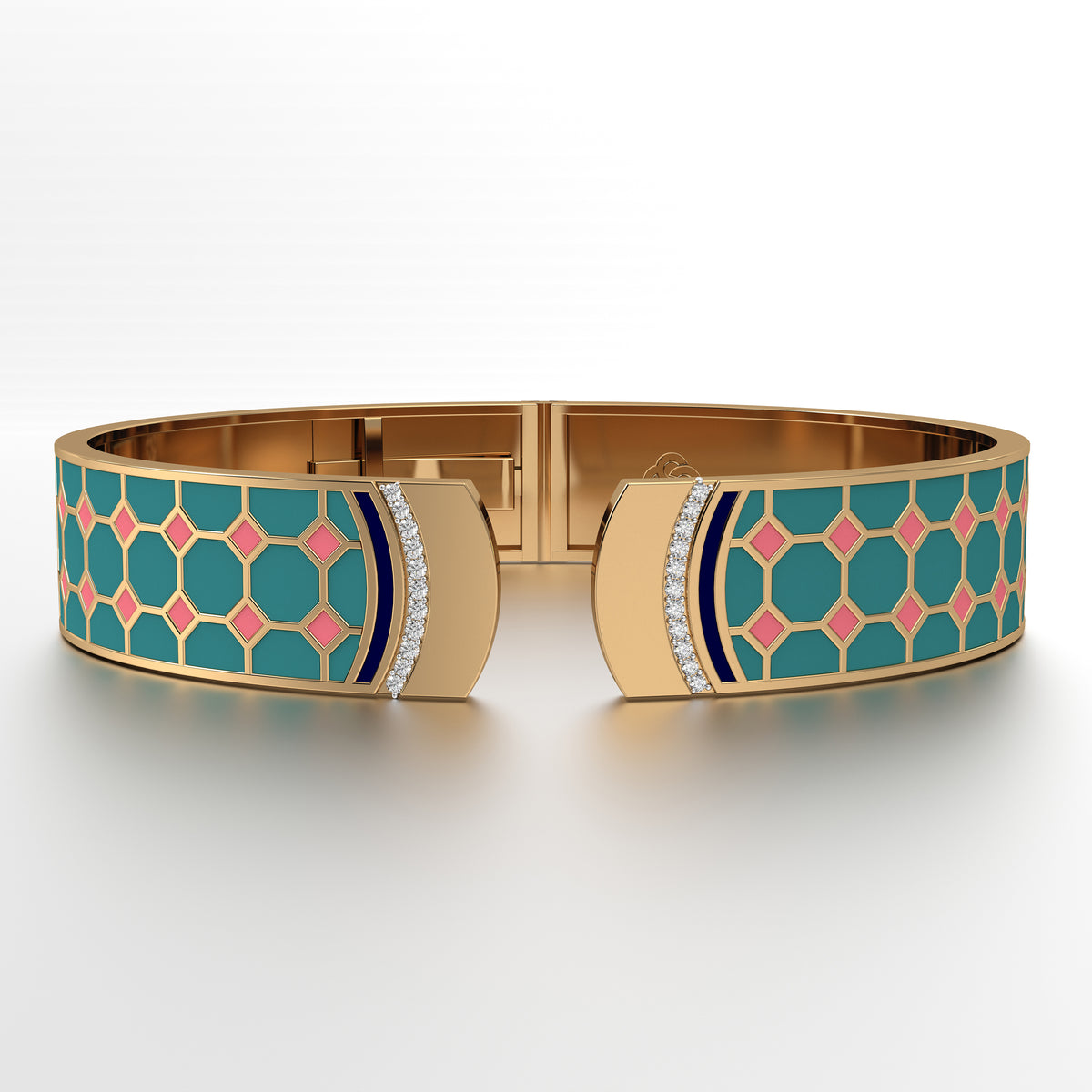 #Pattern & Color_Turkish Tessellation Pastel Turquoise