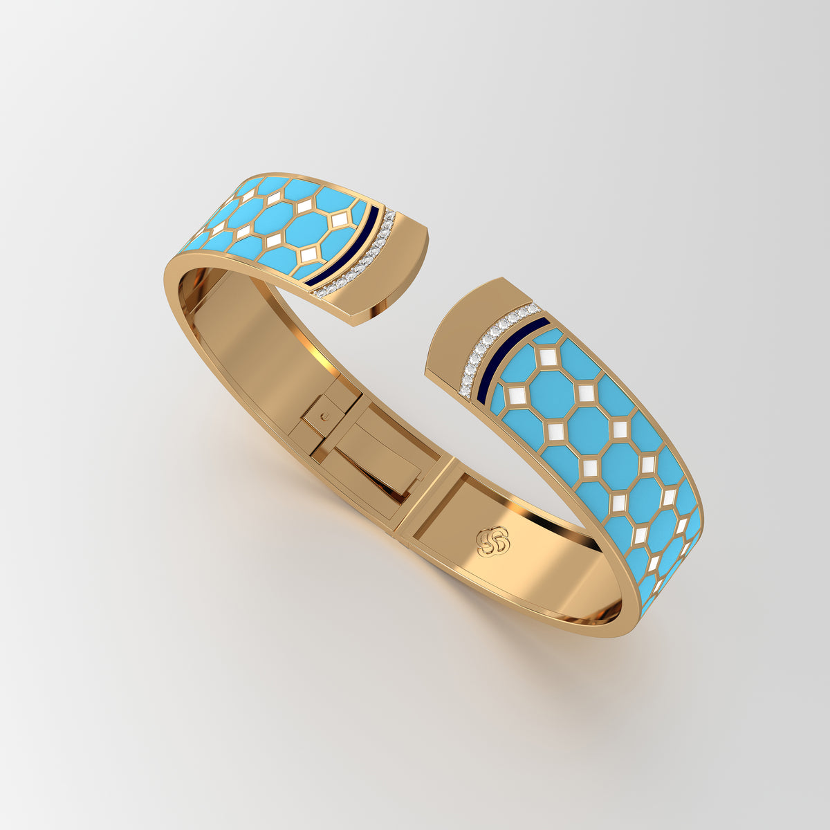 #Pattern & Color_Turkish Tessellation Skyblue