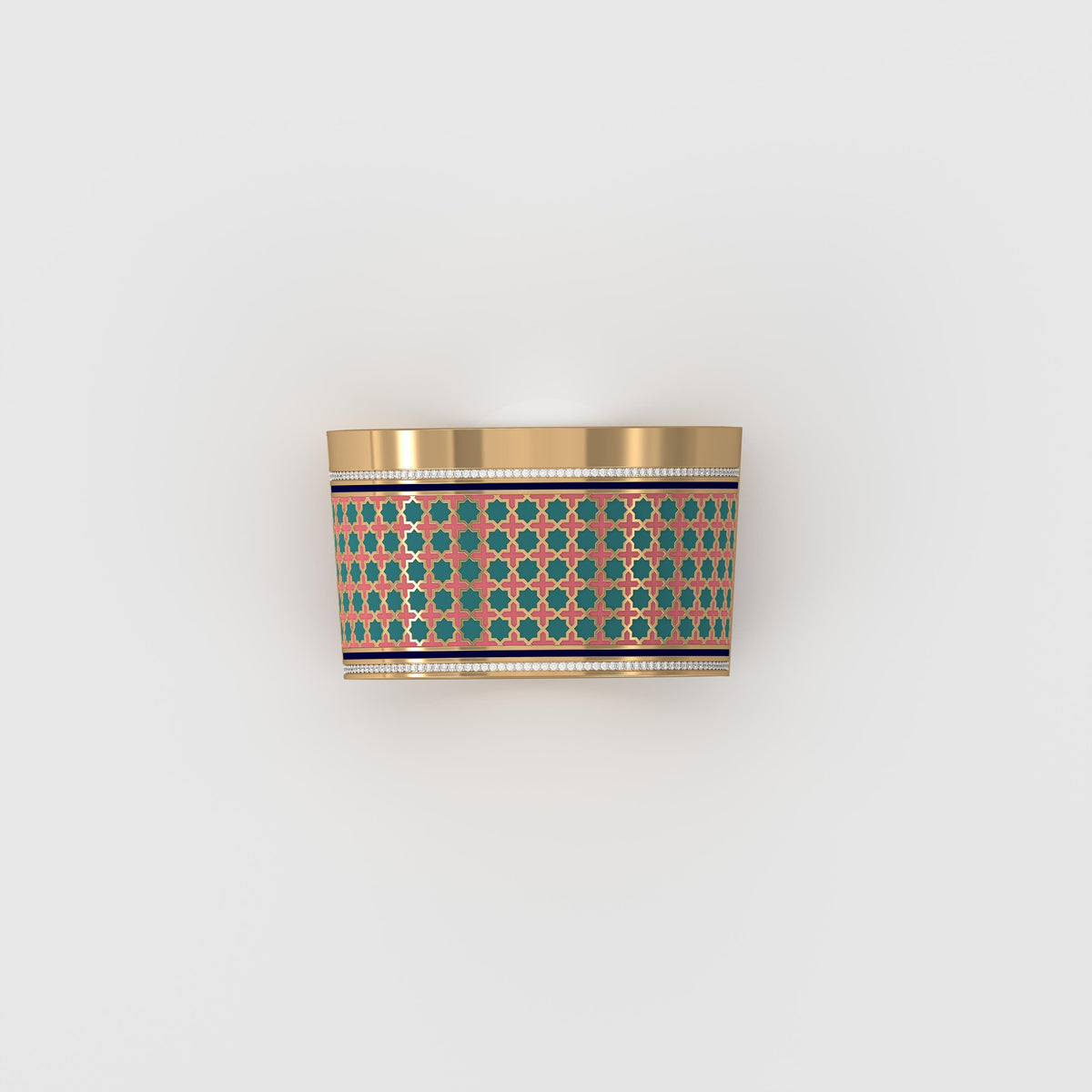 #Pattern & Color_Moroccan Zellij Pastel Turquoise