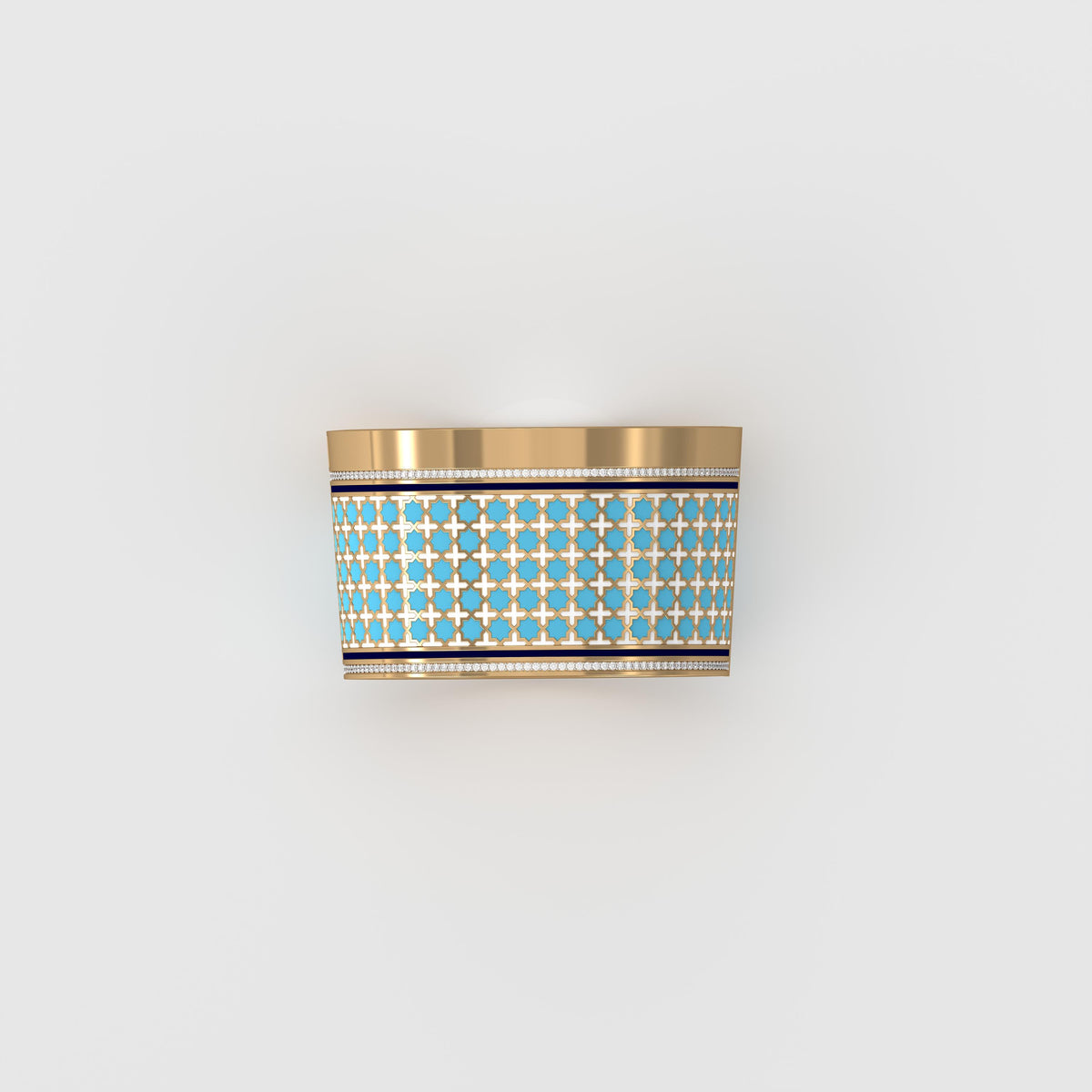 #Pattern & Color_Moroccan Zellij Skyblue