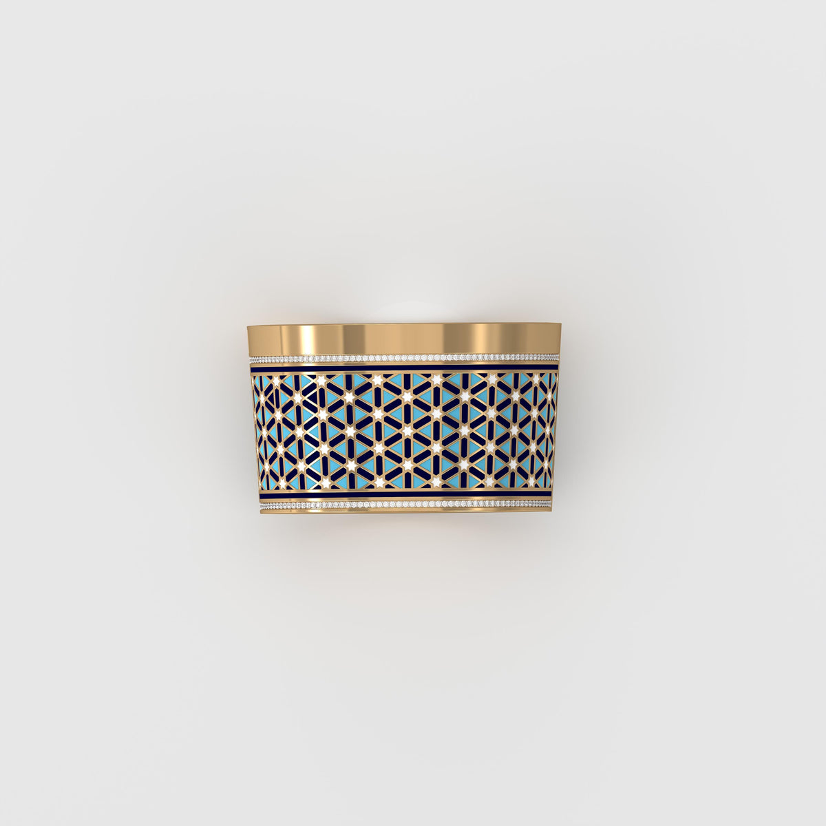 #Pattern & Color_Persian Girih Skyblue
