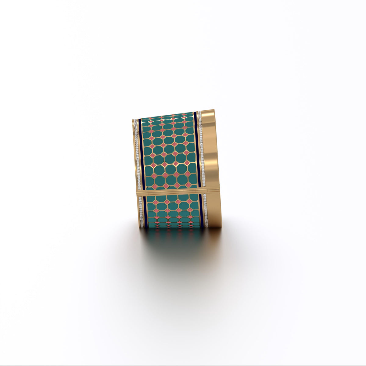#Pattern & Color_Turkish Tessellation Pastel Turquoise