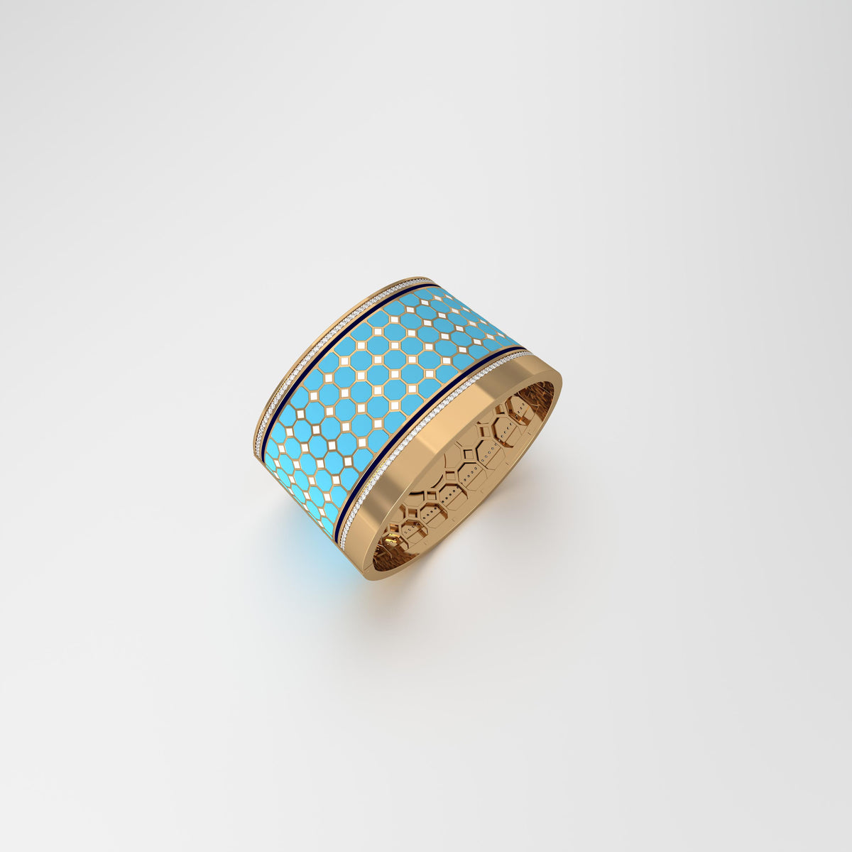 #Pattern & Color_Turkish Tessellation Skyblue
