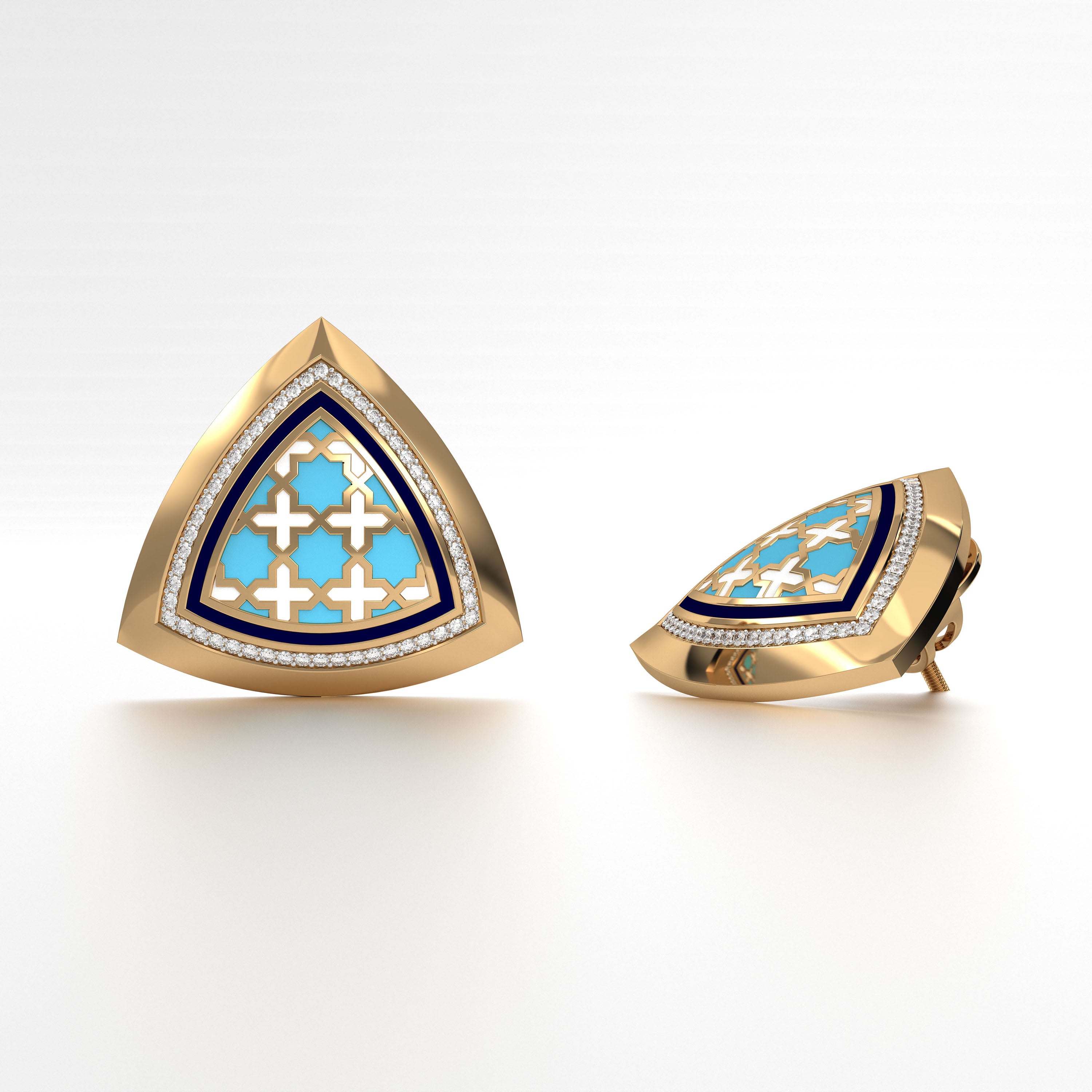 #Pattern & Color_moroccan zellij skyblue