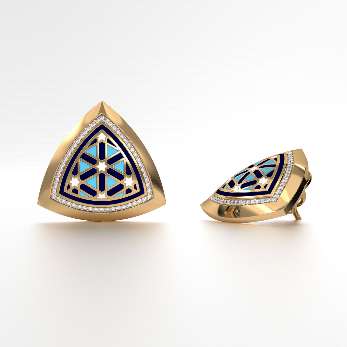 #Pattern & Color_Persian Girih Skyblue