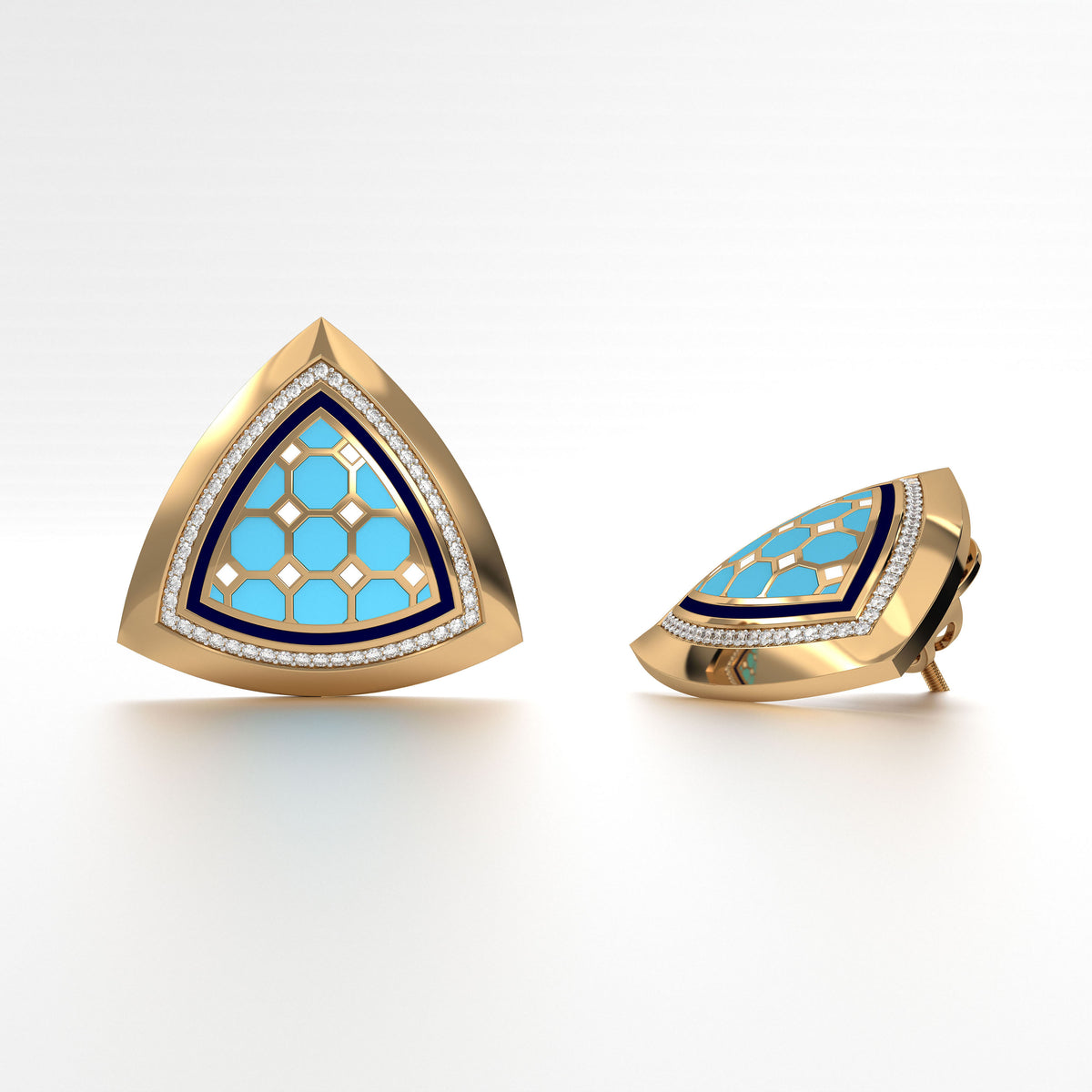 #Pattern & Color_Turkish Tessellation Skyblue