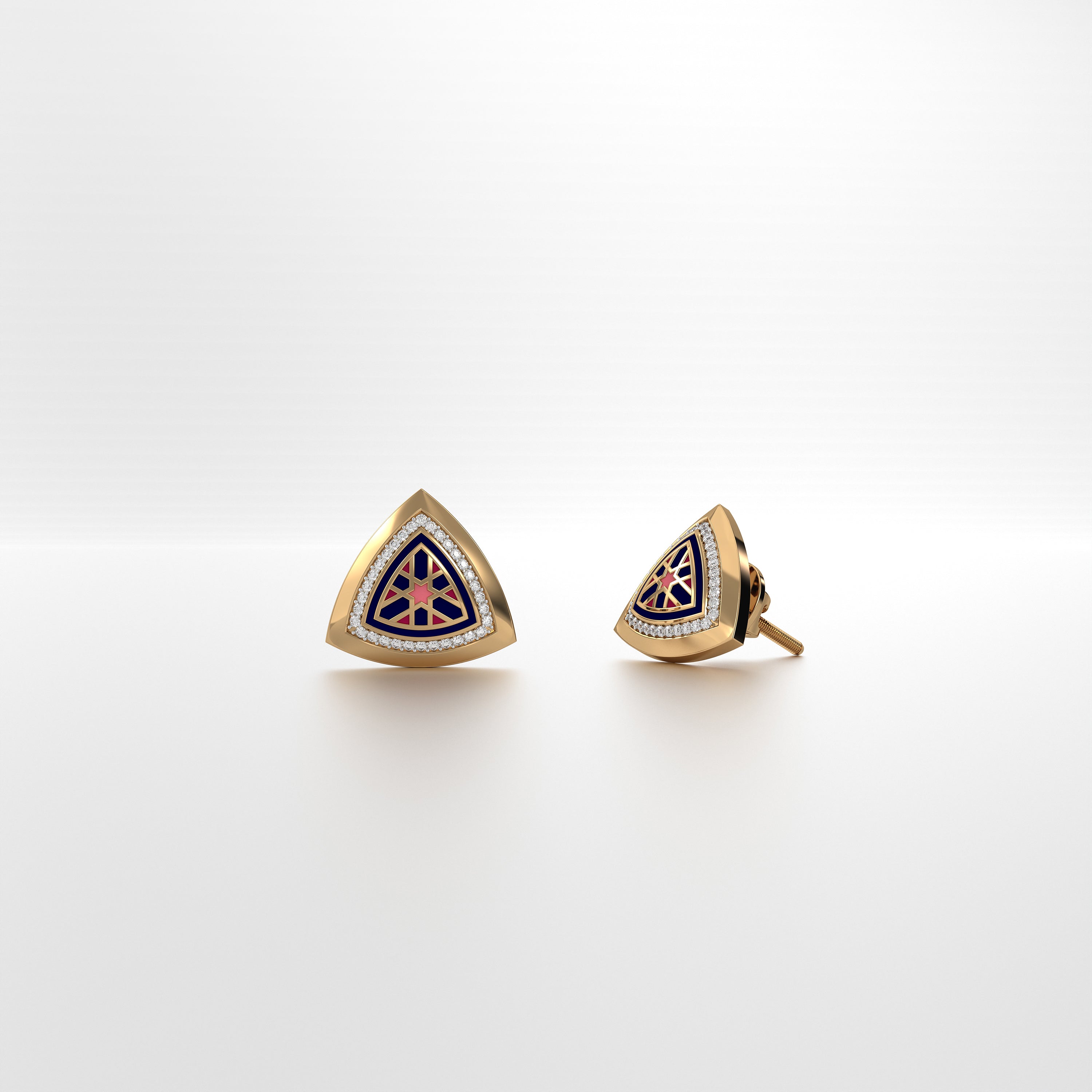 #Pattern & Color_Persian Girih Cardinal Red