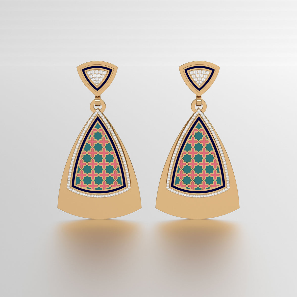 #Pattern & Color_Moroccan Zellij Pastel Turquoise