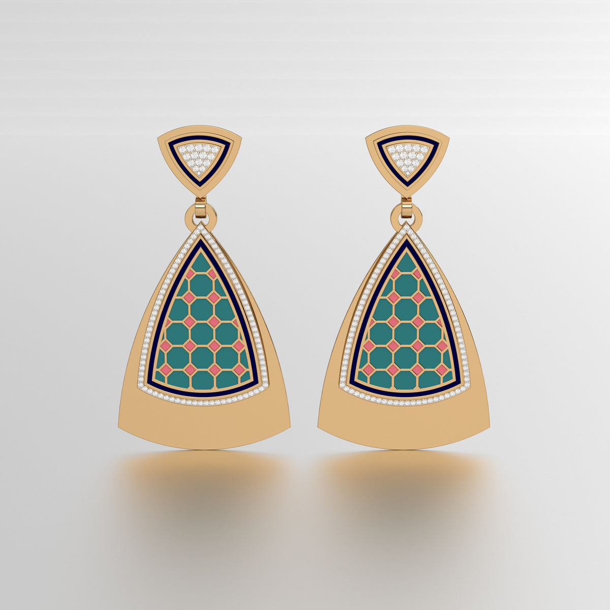 #Pattern & Color_Turkish Tessellation Pastel Turquoise