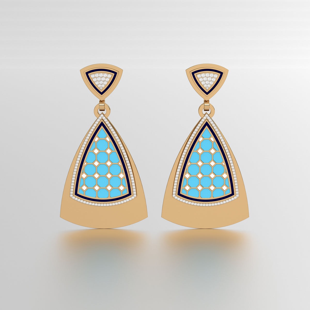 #Pattern & Color_Turkish Tessellation Skyblue